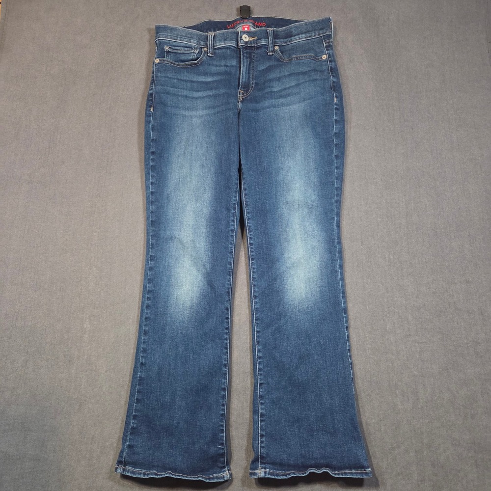 Lucky Brand Jeans Womens 10/30A Blue Sweet Mid Rise Bootcut Denim Pants